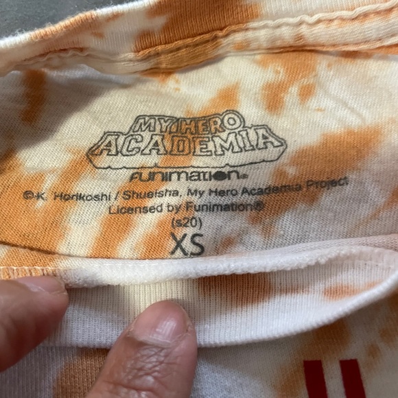 Hot Topic tie dye Bakugo t-shirt sz xs - Picture 3 of 6